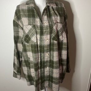 Oversized flannel